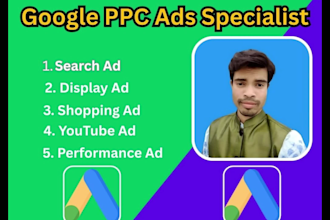 setup manage google PPC ads adwords campaign as a specialist