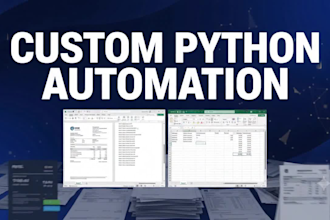 build python automation scripts for PDF, excel, ocr, and data processing
