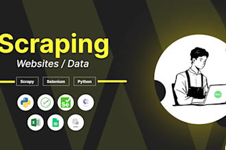do web, data scraping and api data extraction