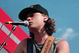 write and produce a custom modern country and rock song with soft male vocal