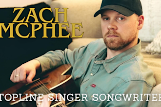 be your male topline singer songwriter and country music session singer