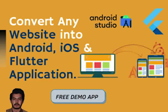 convert website to android app and ios app using webview