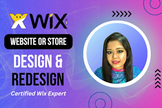redesign wix online store or convert figma designs into a wix ecommerce website