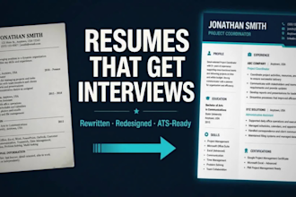 write and redesign your resume for remote, customer service jobs, or any field