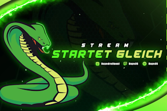 design animated twitch overlay, twitch logo, twitch stream package panels screen
