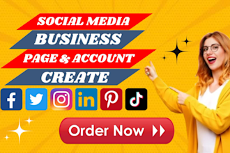 do facebook page create and setup