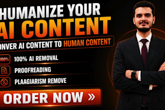 do ai detection and  rewrite article humanized ai content