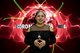be your female video spokesperson on green or any background