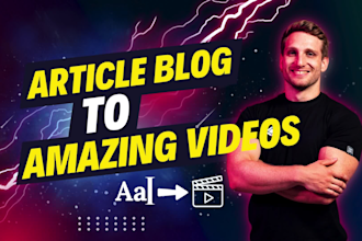 turn your script or article into video using stock footages