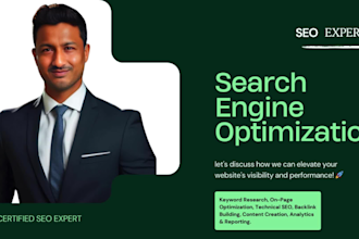 be your SEO expert and specialist to rank website