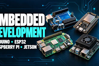 do arduino, esp32 coding, sensors integration and projects