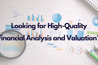 do valuation and financial analysis for any stock