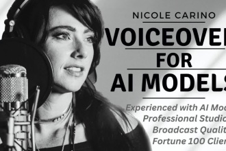 record female voiceover for your ai model