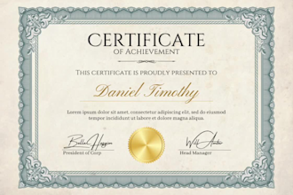 do certificate design,awards certificate,diploma certificate