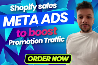 do shopify sales fb ads campaign to boost promotion traffic