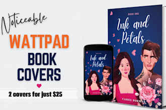 make aesthetic wattpad book covers