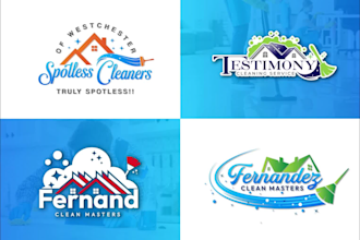 professional logo design for cleaning businesses