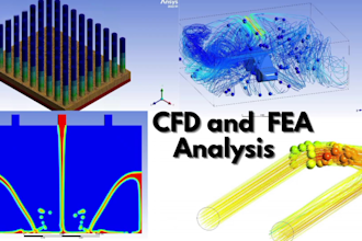 provide high quality fea and cfd simulations in ansys workbench