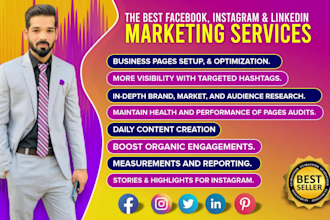 be your professional social media marketing manager