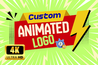 create a 2d 3d logo animation and intro video for your brand