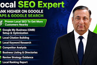 do expert local SEO and google my business optimization