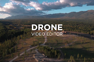 create cinematic drone videos