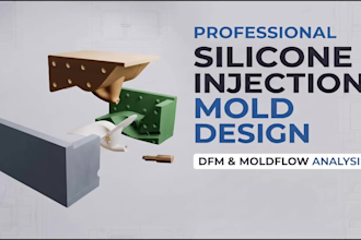 design 3d silicone molds and product animation