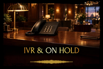 record a british ivr or on hold message