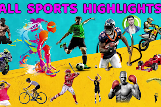 do all sports highlights sports video editing recruit football basketball soccer