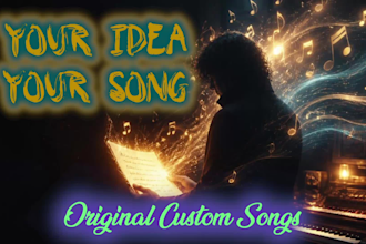 turn your idea or lyrics into a custom ai song