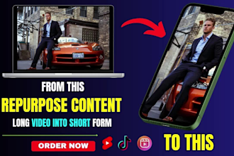 repurpose youtube videos into reels, shorts, and tik tok in 24 hours