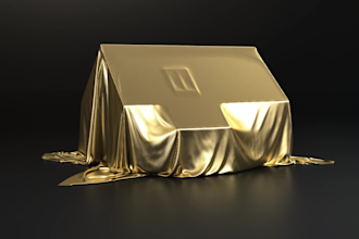 make luxury real estate logo intro video