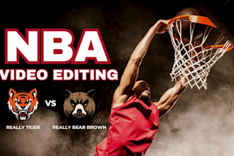 edit sports documentary, ufc, MMA video, nba or football highlights videos