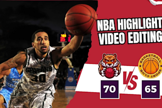 edit MMA video, NFL, or nba videos for youtube