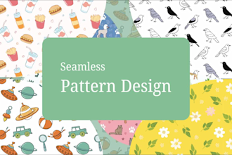 design seamless pattern for textile design print