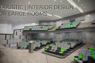 design a lecture room, auditorium, sports coliseum and give you acoustic consult