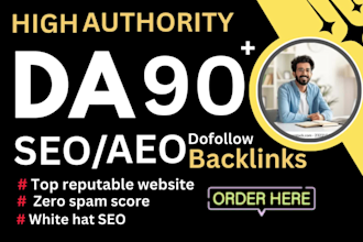 provide complete aeo and GEO service including backlinks
