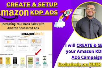 set up a targeted KDP PPC sp ads for ebook and paperback