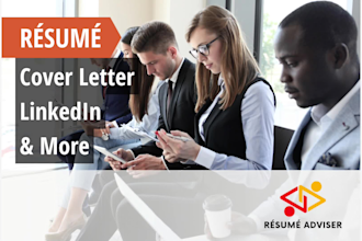 design your resume, cover letter, linkedin