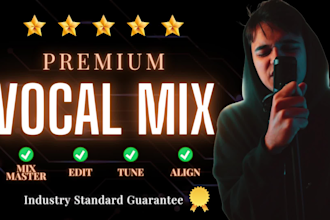 mix, master, tune and align your vocals to perfection