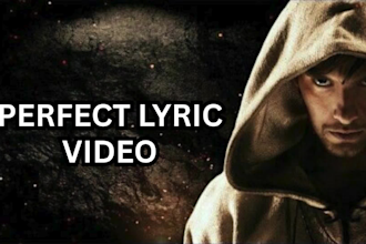 be your vocalist and produce stunning animated lyric video