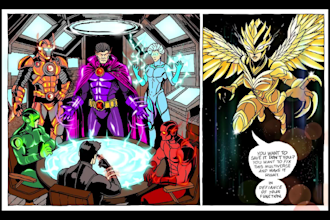 draw comic book, graphic novel, storyboard, illustrations