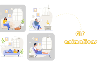do an animated GIF for illustrations