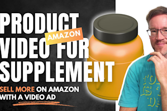 create an amazon video for your supplement