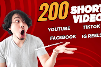 create 200 viral copyright free youtube shorts ig reels