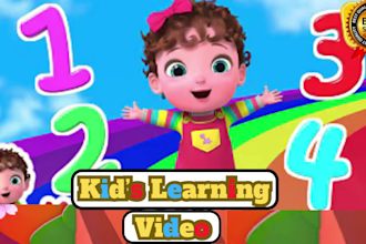 do kids learning and nursery rhymes videos for your channel