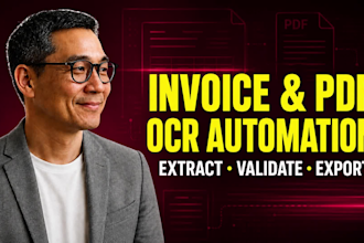automate invoice receipt and PDF data extraction with ai ocr and python