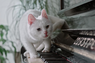 be your pianist, record piano cover or original piano  music