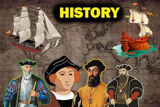 create history and documentary base video