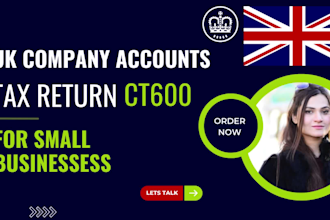 do UK company accounts and corporation UK tax return ct600